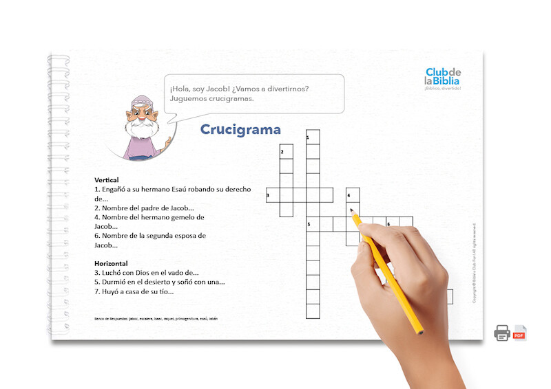jacob 3d crucigrama